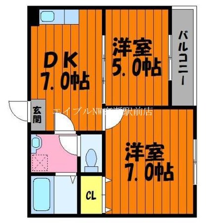 ホルベイの物件間取画像